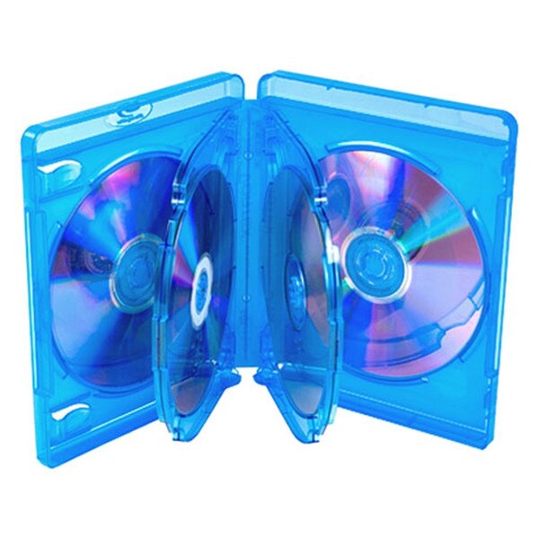 Blu-ray 6 Disc Case with Blu-ray lo